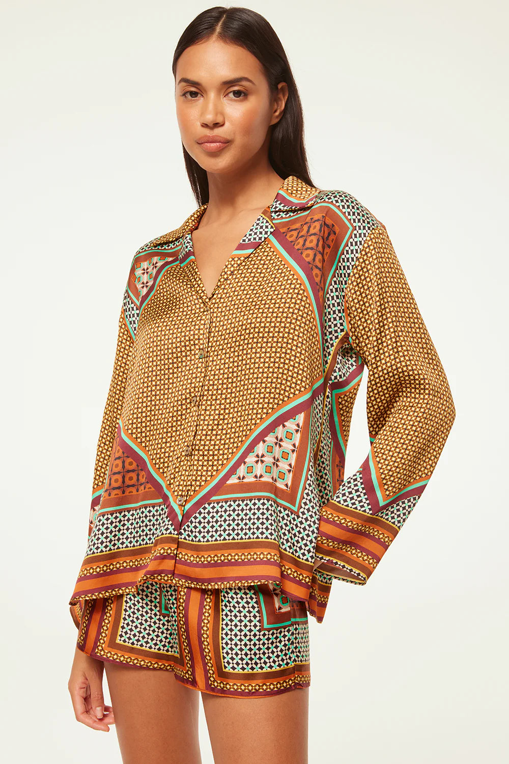 Load image into Gallery viewer, Elam Short Positano Scarf - Shorts
