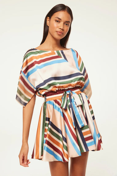 Elia Dress San Miguel Stripe - Dress