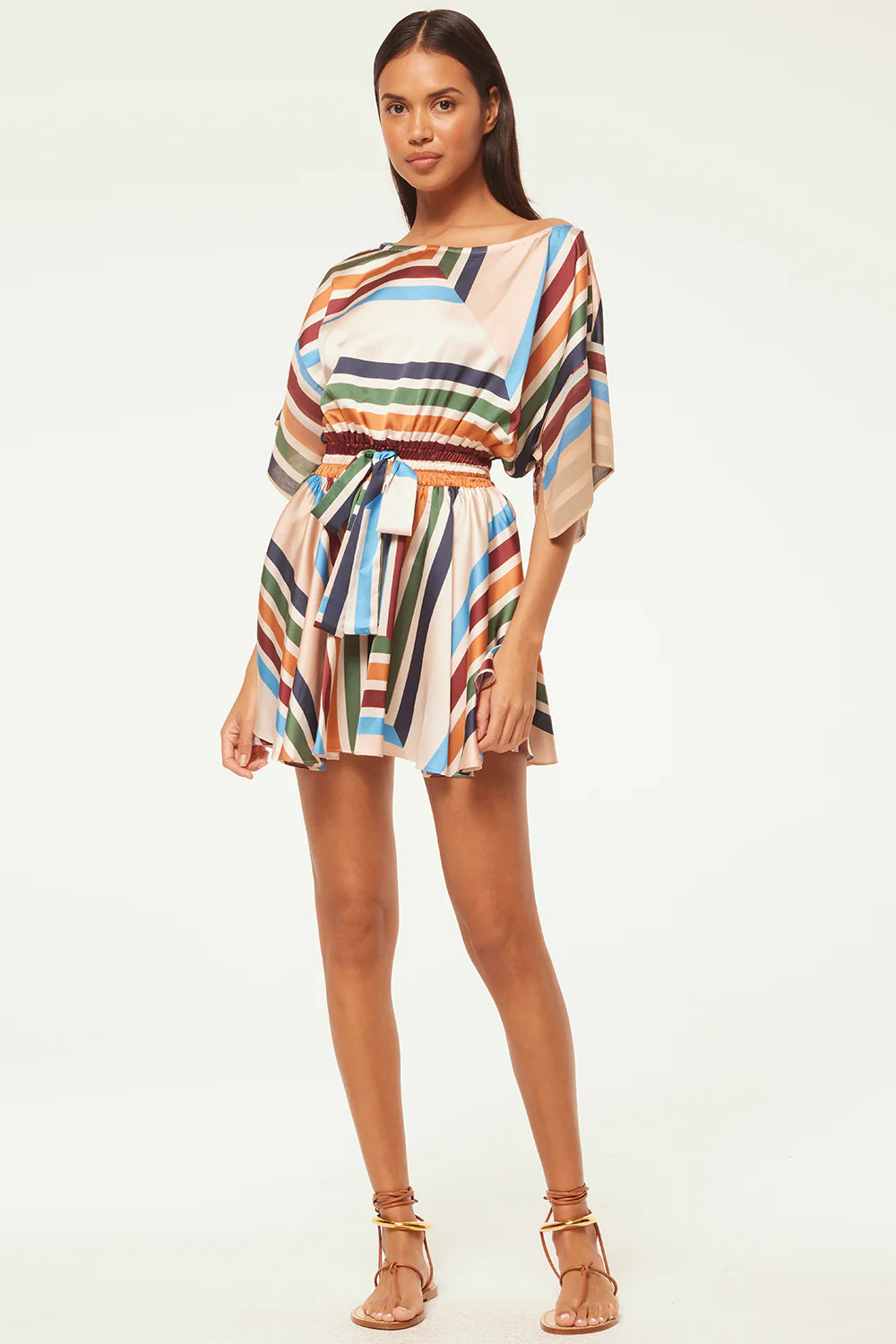 Load image into Gallery viewer, Elia Dress San Miguel Stripe - Dress
