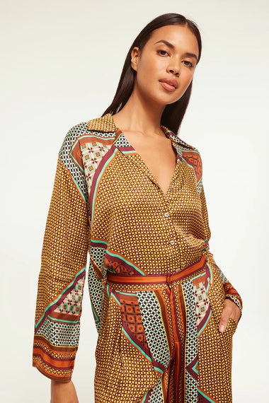 Isme Top Positano Scarf - Top