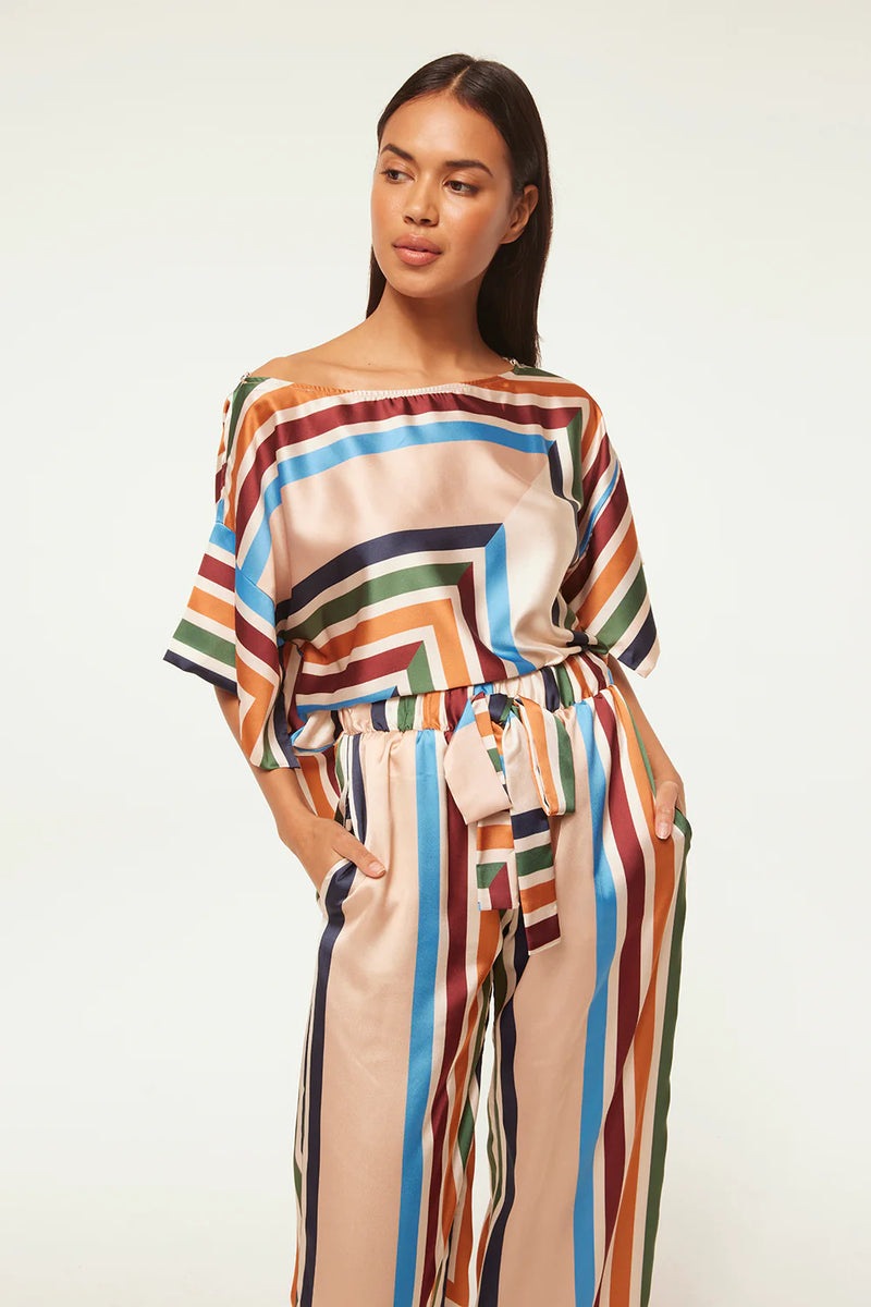 Telka Top San Miguel Stripe