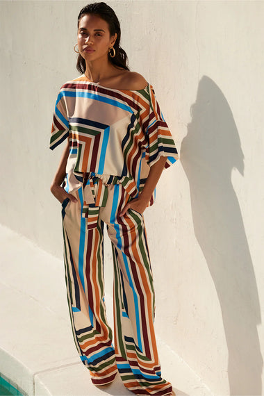 Telka Top San Miguel Stripe - Top