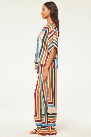Reshma Pant San Miguel Stripe - Bottoms