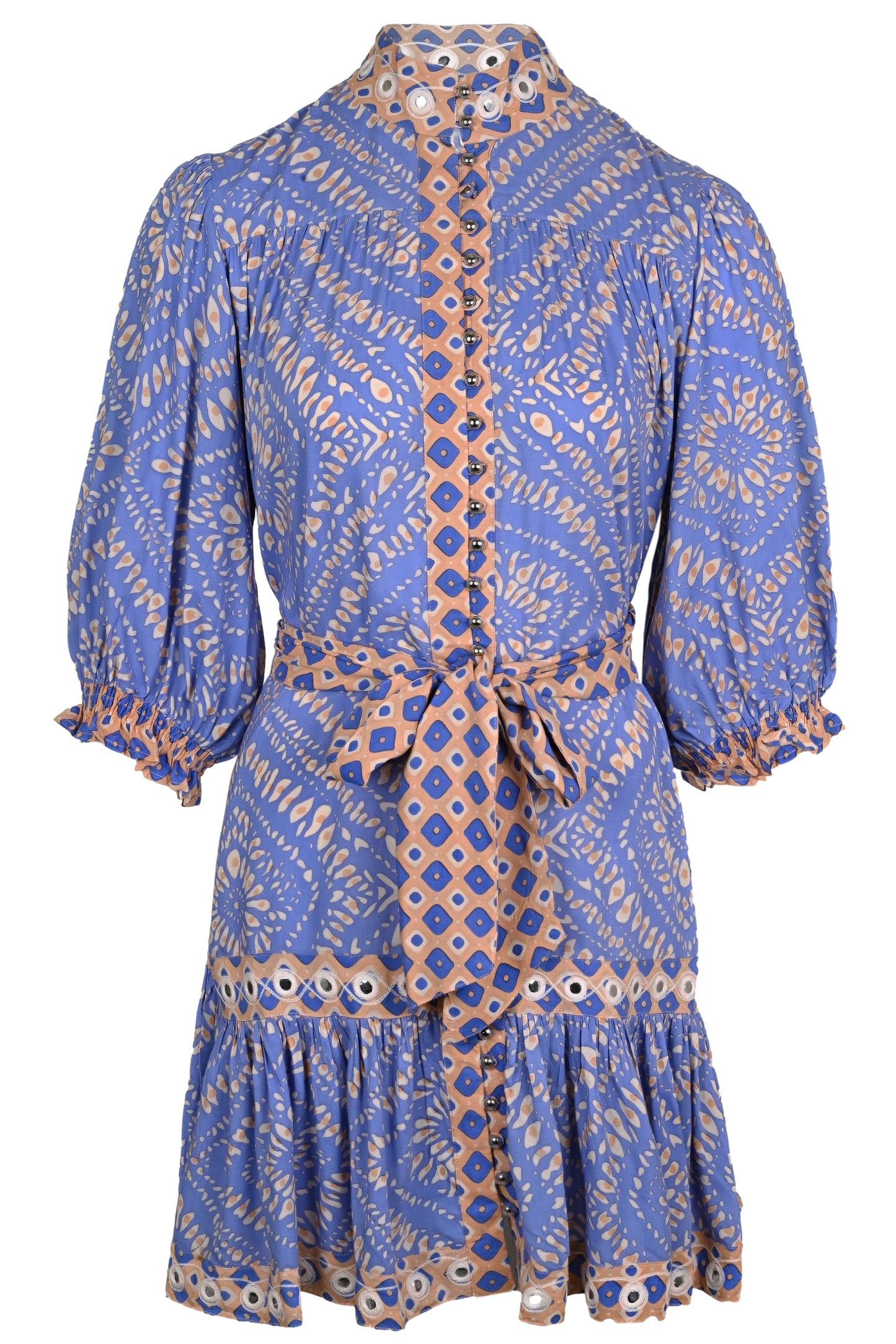 Load image into Gallery viewer, Carmen Short Dress Purple - ONE SIZE - Dress
