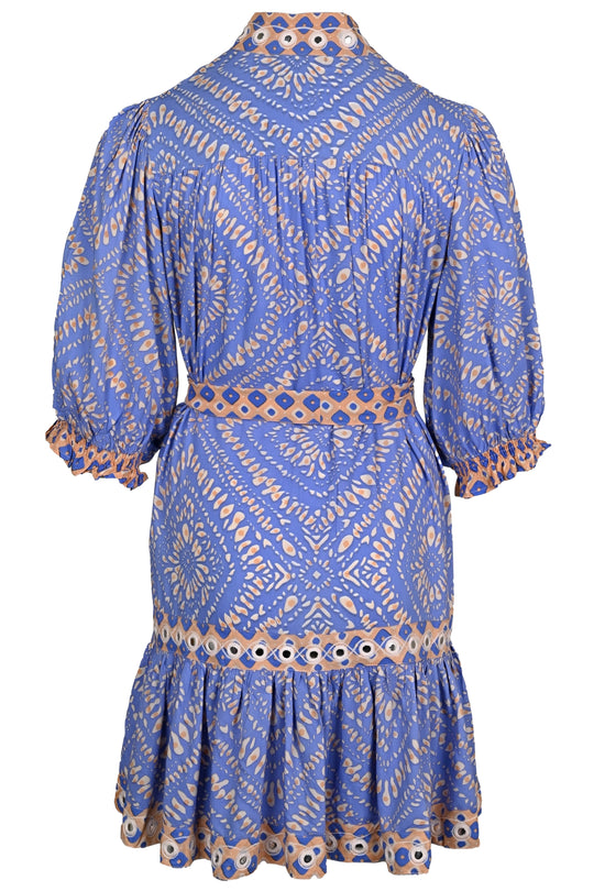 Carmen Short Dress Purple - ONE SIZE - Dress