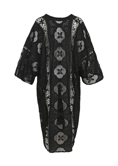 Eden Caftan Black - ONE SIZE - Kaftan