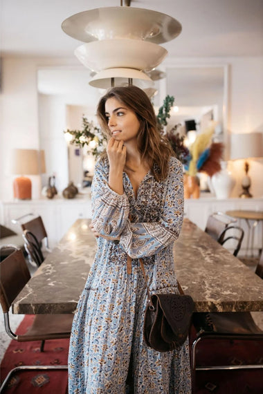 Harlow Dress Blue - Dress