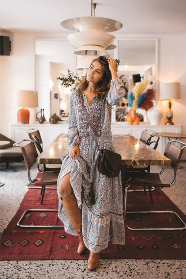 Harlow Dress Blue - Dress