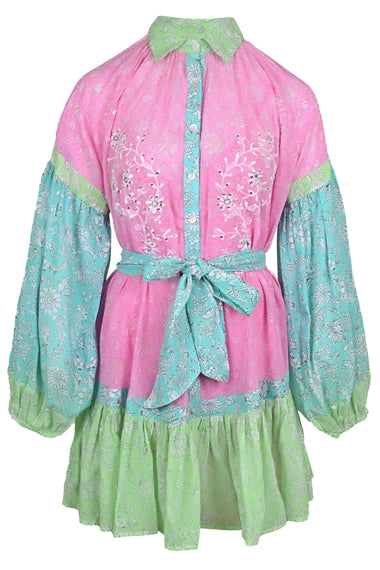 Olga Short Dress Multico - ONE SIZE - Dress