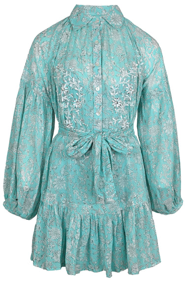 Pia Short Dress Blue - ONE SIZE - Dress