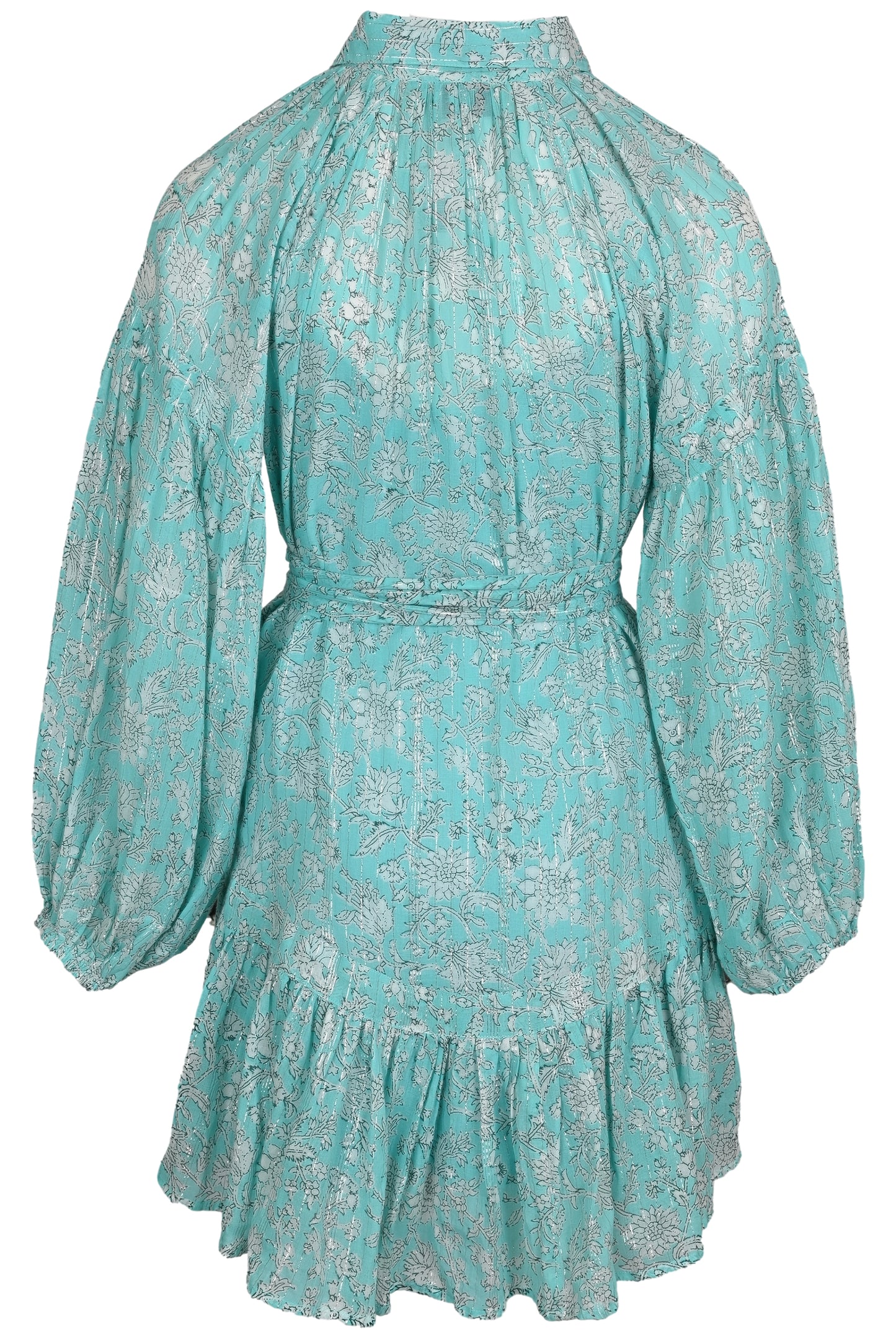 Load image into Gallery viewer, Pia Short Dress Blue - ONE SIZE - Dress
