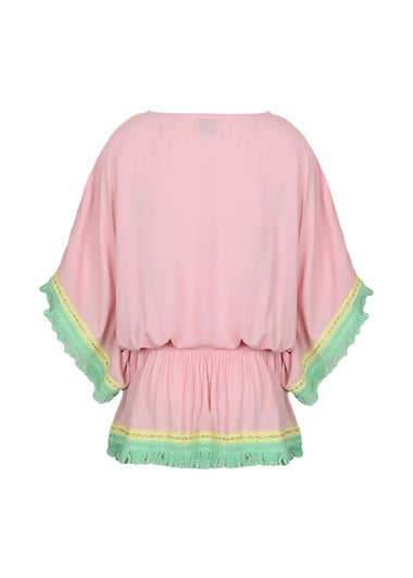 Sejla Short Dress Pink - ONE SIZE - Dress