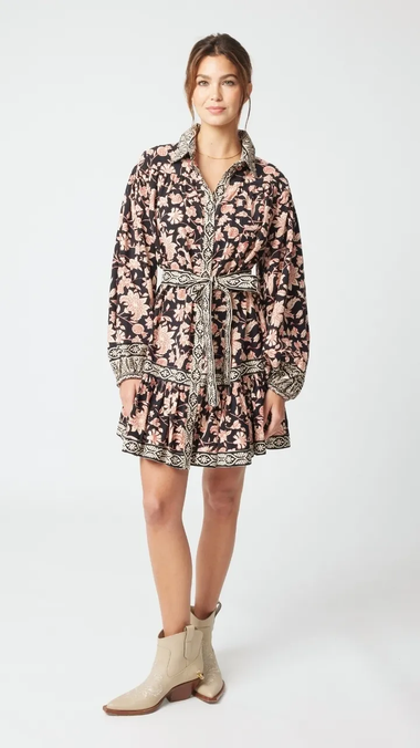 Cassandra Short Dress Multi - ONE SIZE - Dress