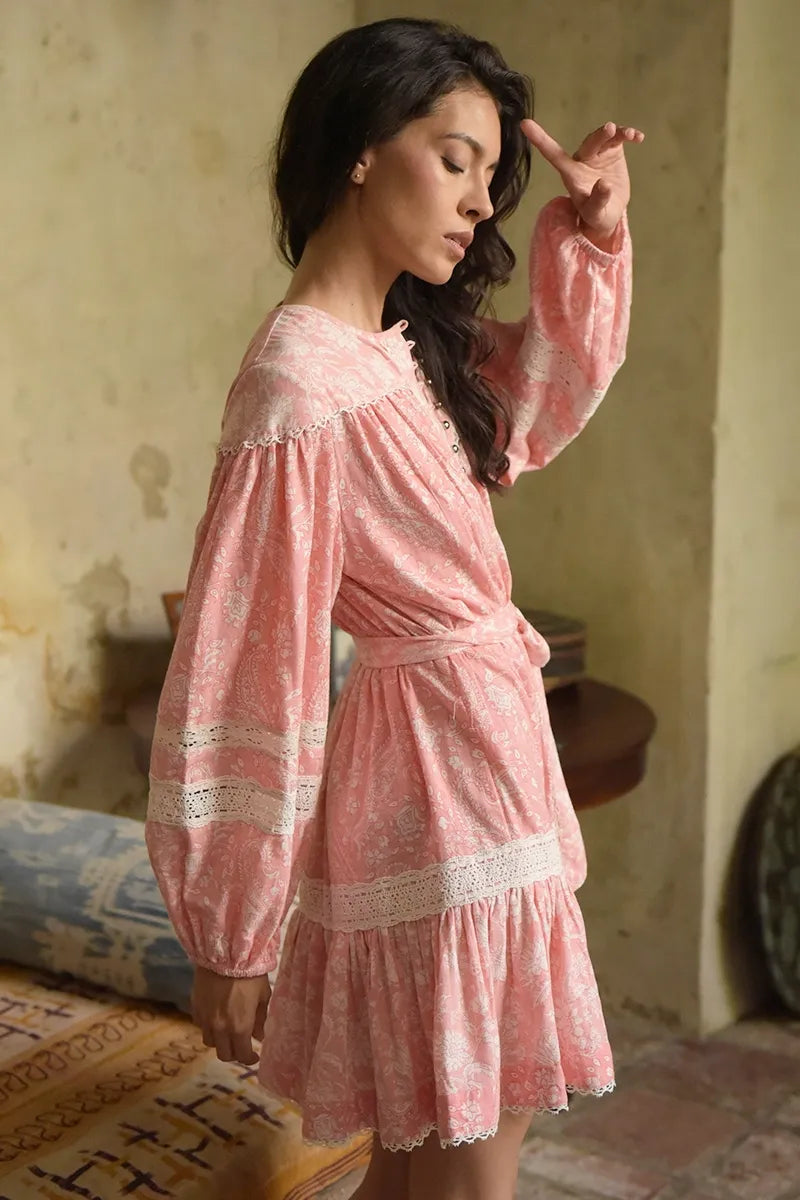 Load image into Gallery viewer, Dress Heidi Peach - ONE SIZE - Dress
