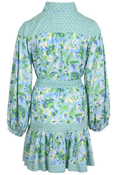 Stefania Short Dress Blue - ONE SIZE - Dress