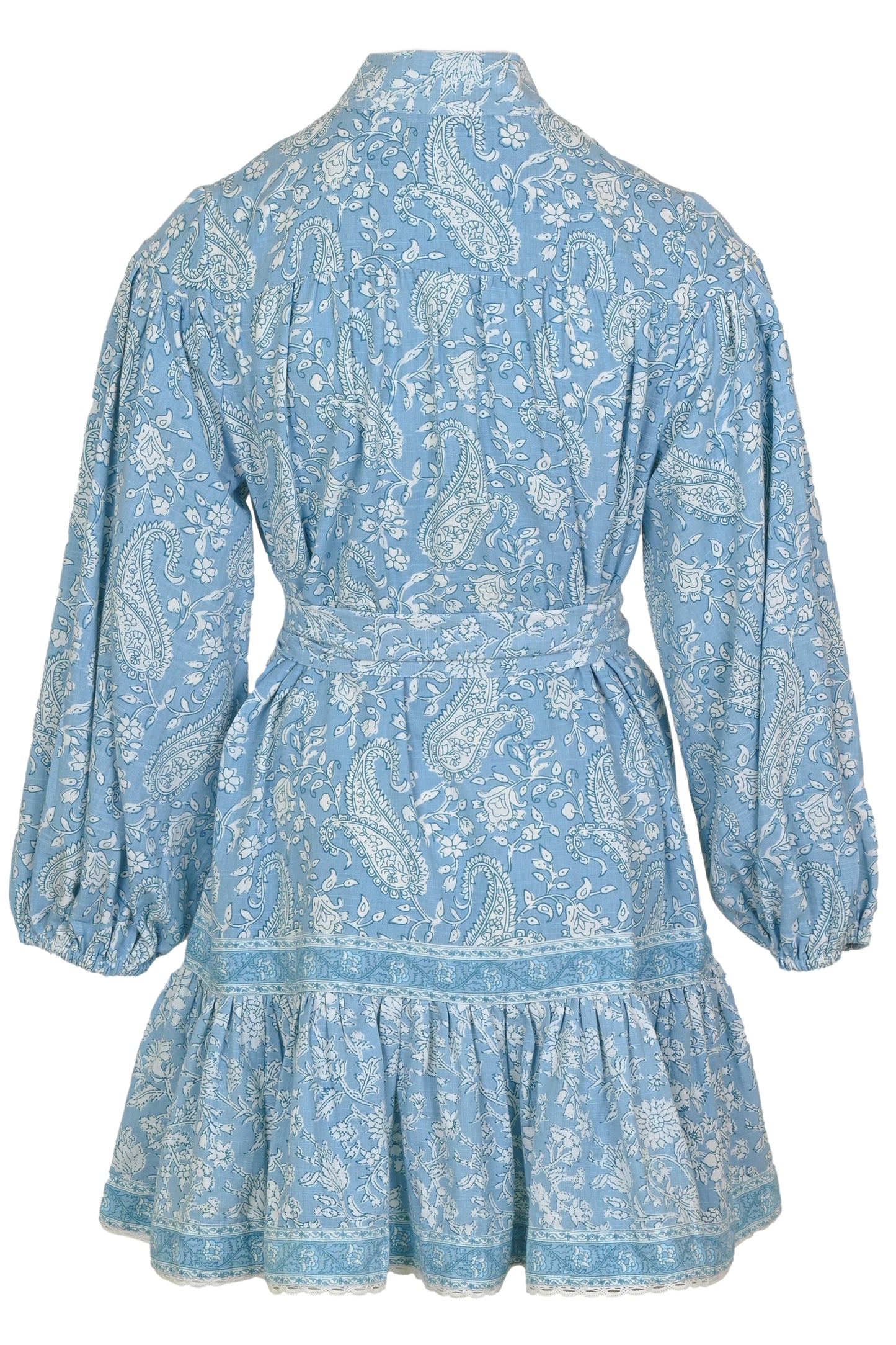 Load image into Gallery viewer, Clemence Short Dress Light Blue - ONE SIZE - Dress
