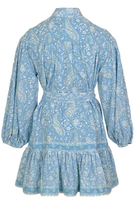 Clemence Short Dress Light Blue - ONE SIZE - Dress
