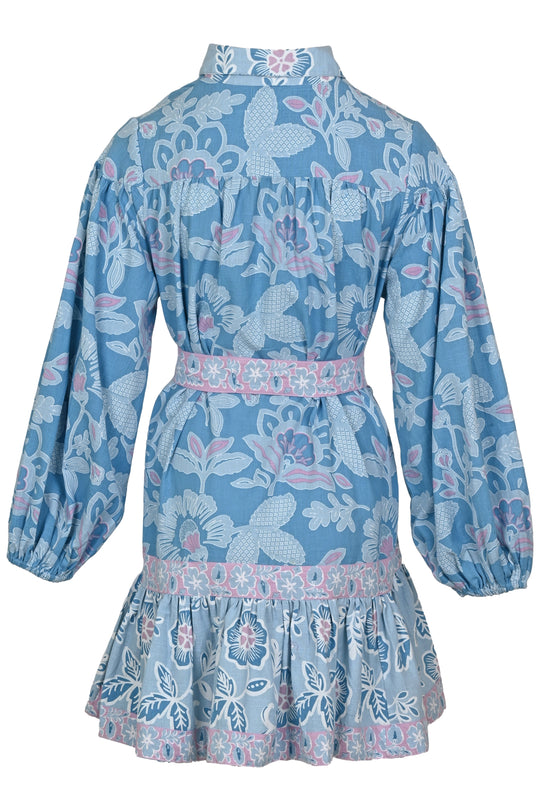 Juliette Short Dress Light Blue - ONE SIZE - Dress