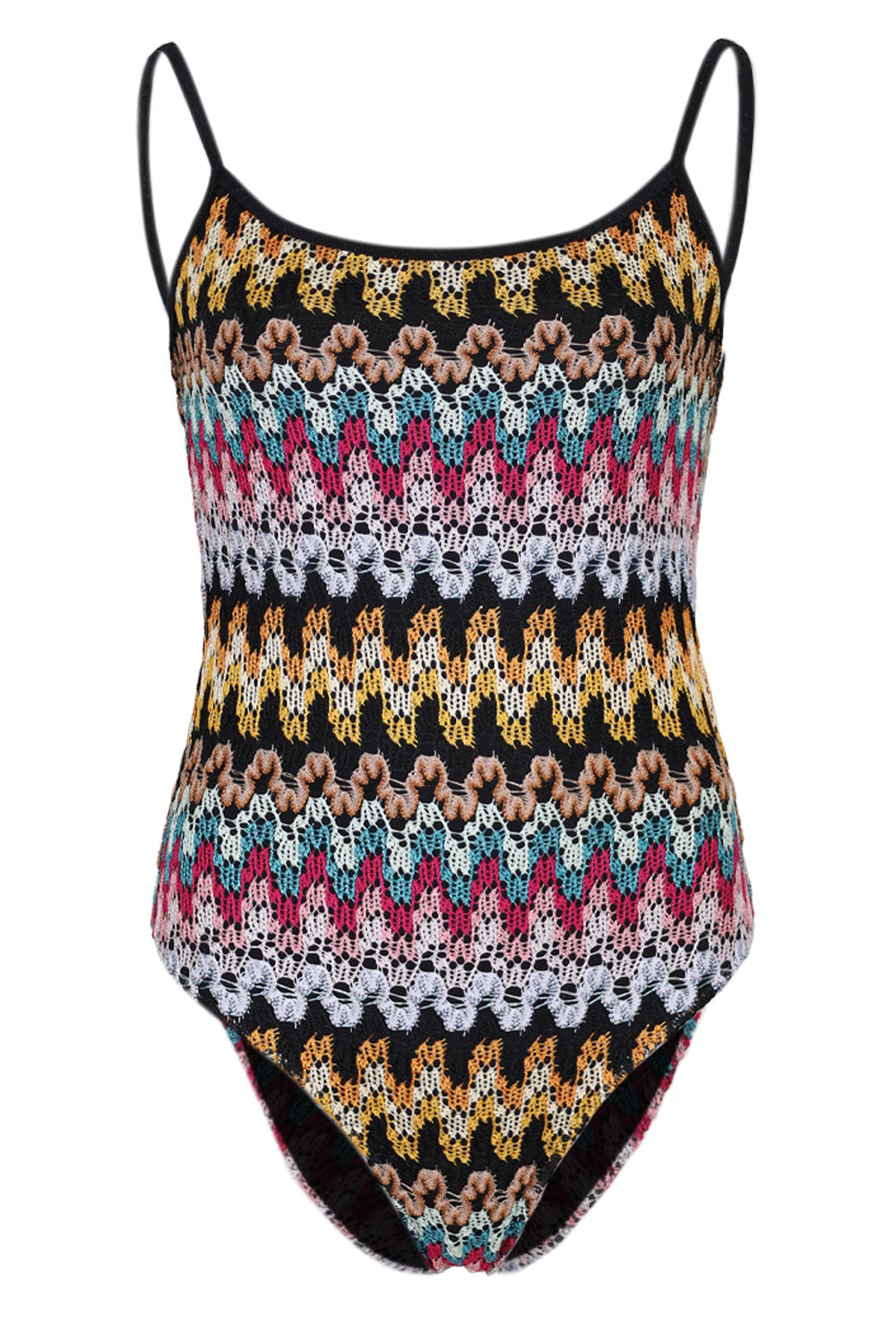 Load image into Gallery viewer, One Piece Swimsuit In Lame Viscose Lace
