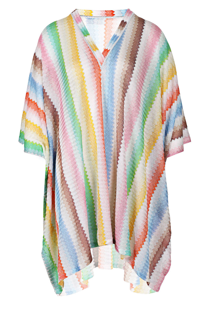 Short Caftan Cover Up Multicolor