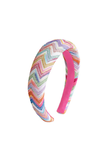 Girls Colourful Zigzag Headband