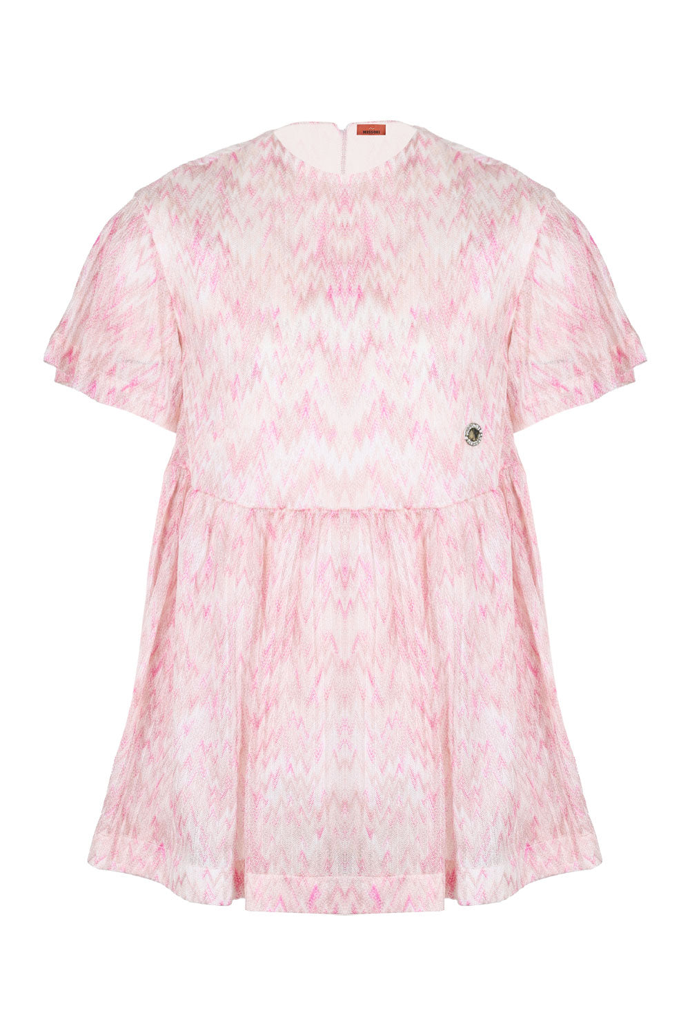 Load image into Gallery viewer, Girls Knitted Fabric Rosa Fuchsia Dress
