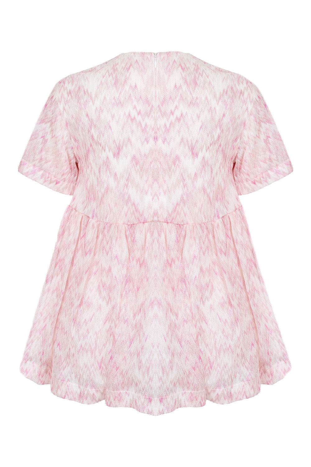 Load image into Gallery viewer, Girls Knitted Fabric Rosa Fuchsia Dress
