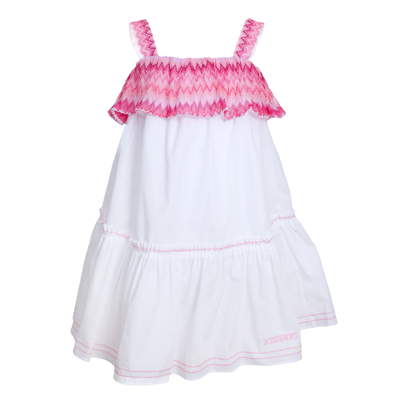 Woven Dress White