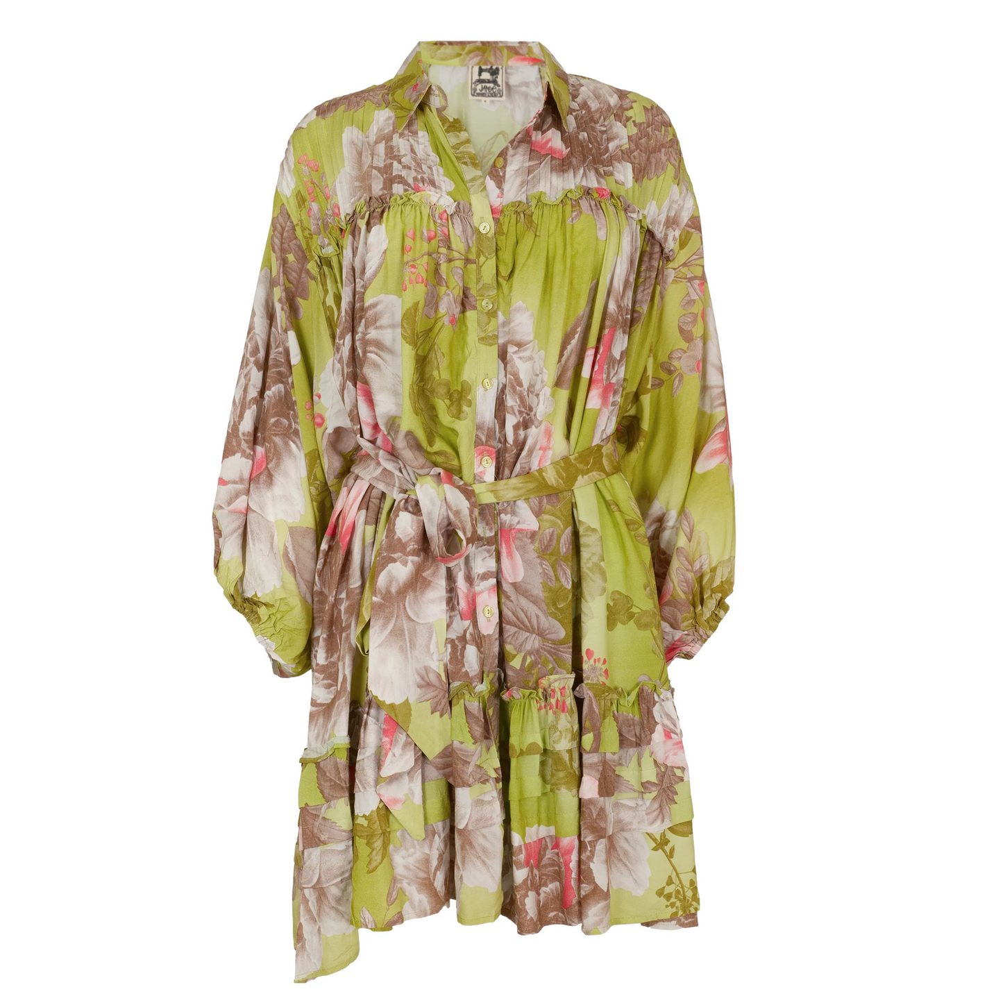 Load image into Gallery viewer, Mistletoe Print Aimee Mini Dress - Dress
