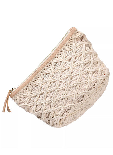 Monet Crochet Clutch Bag - Bag