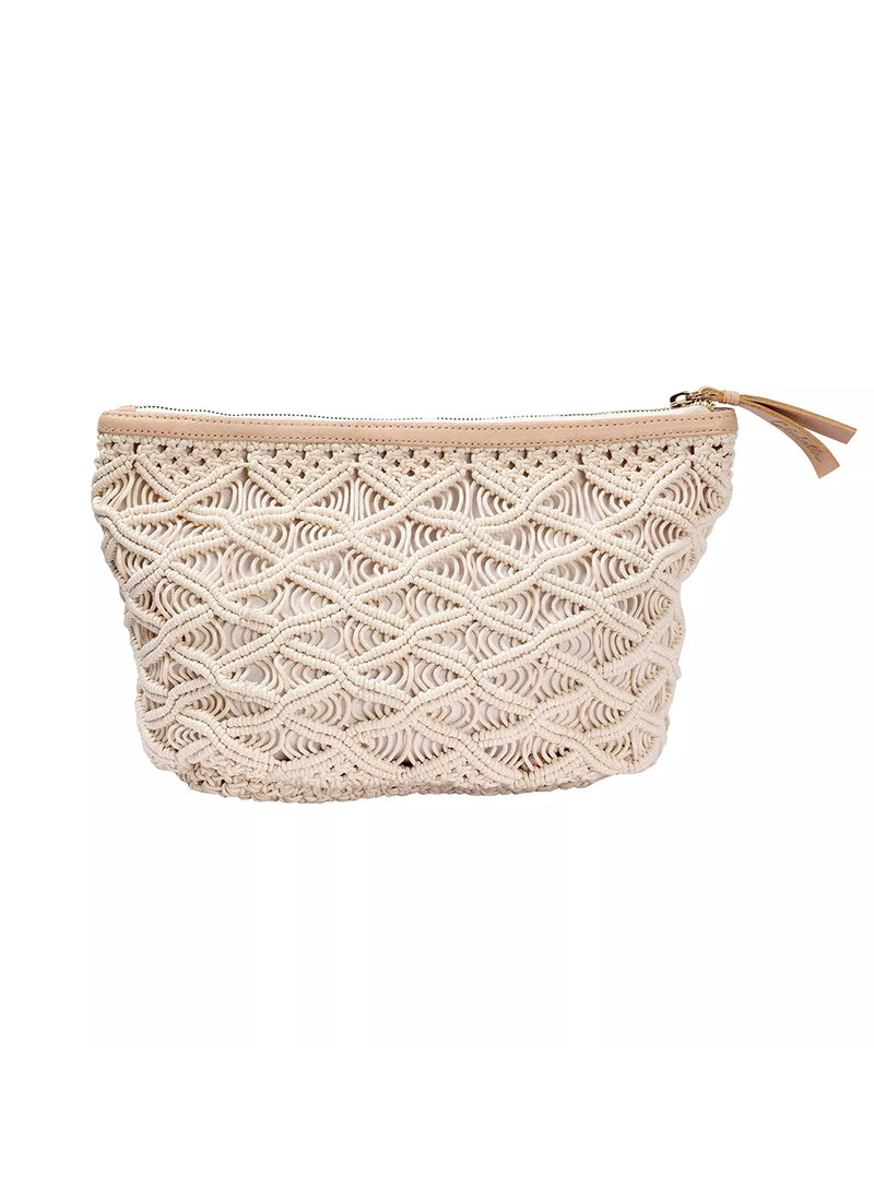 Monet Crochet Clutch Bag