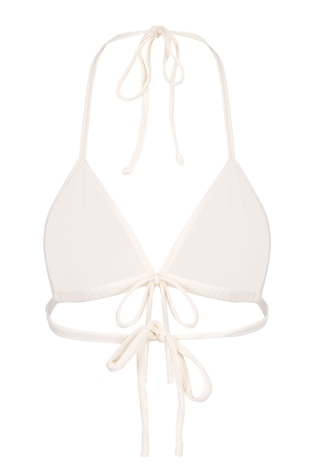 Load image into Gallery viewer, Cream Rib Binded Emma Top
