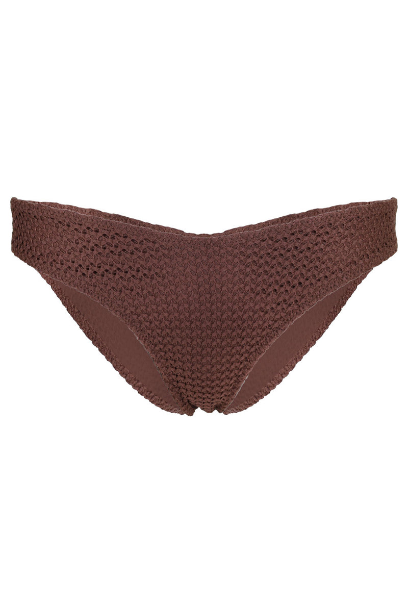Espresso Crochet Lulu Bottom