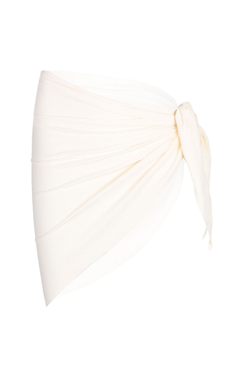 Cream Rib Sarong