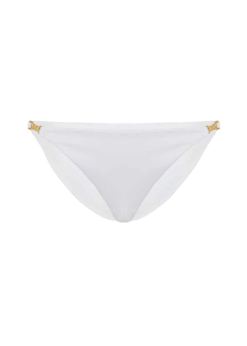 Monza Bikini Bottom White