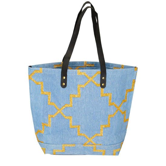Blue Beach Bag