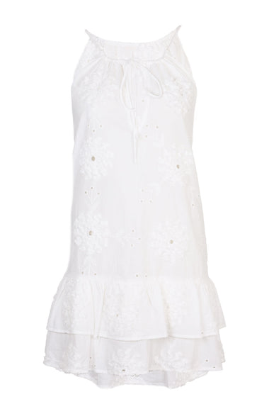 Surya Sleeveless Dress White