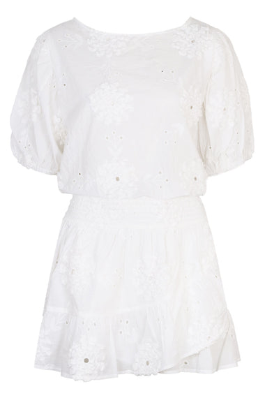 Surya Embroidered Set White