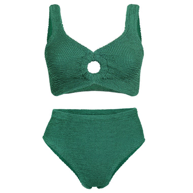 Nadine Bikini Metallic Forest Green - ONE SIZE - Bikini