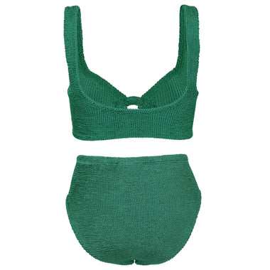Nadine Bikini Metallic Forest Green - ONE SIZE - Bikini