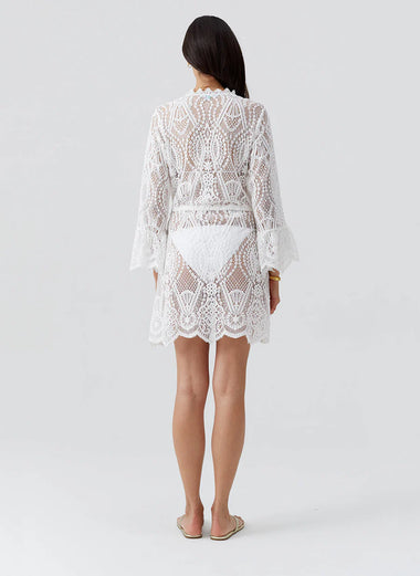 Naia Cover Up White