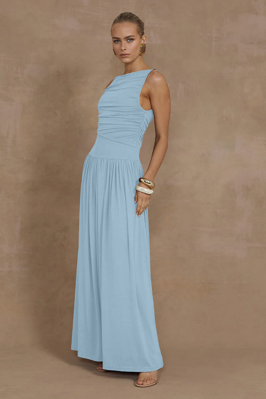 Nalla Maxi Dress Ice Blue - Dress
