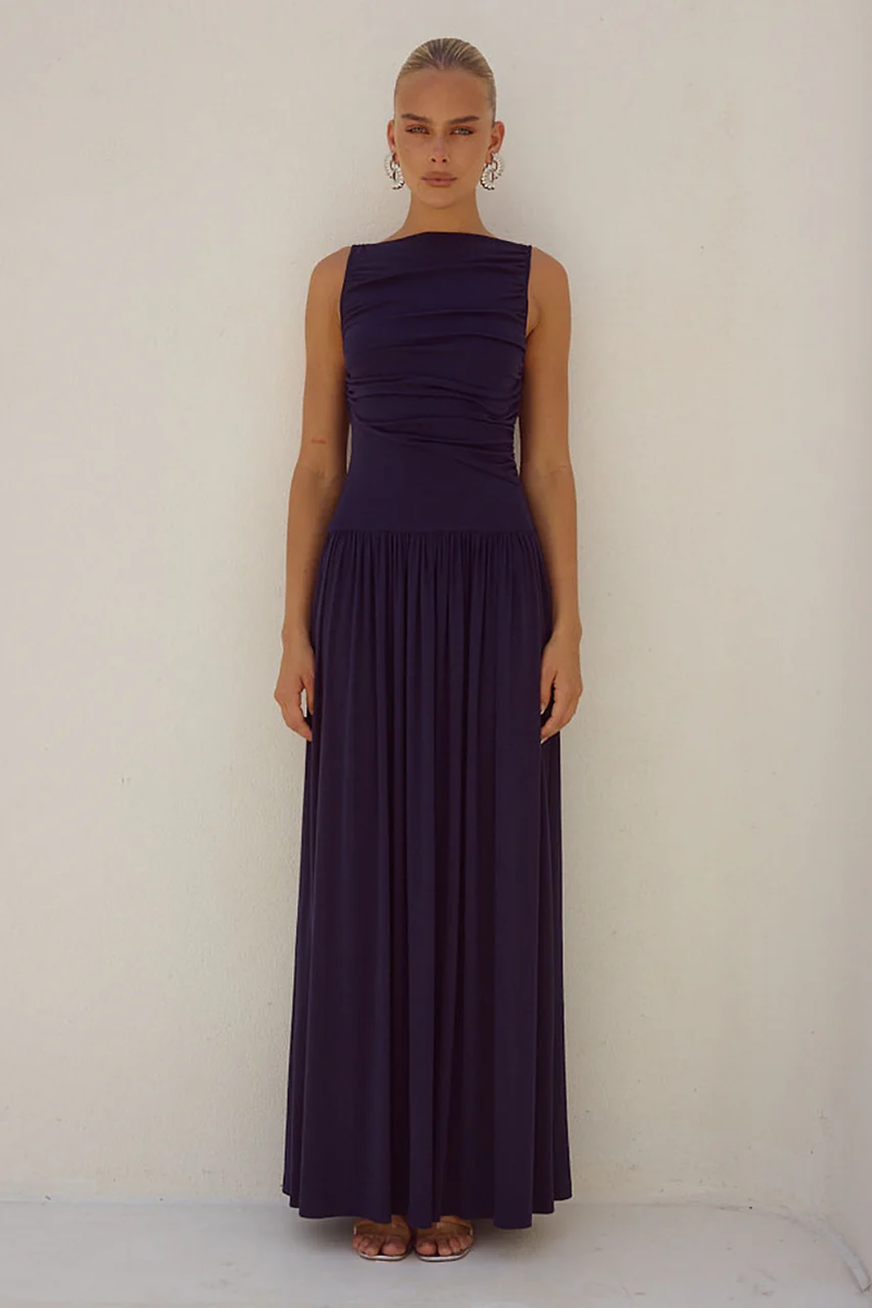 Nalla Maxi Dress Navy