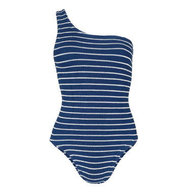 Nancy Swim Stripe Navy/White - ONE SIZE - One Piece