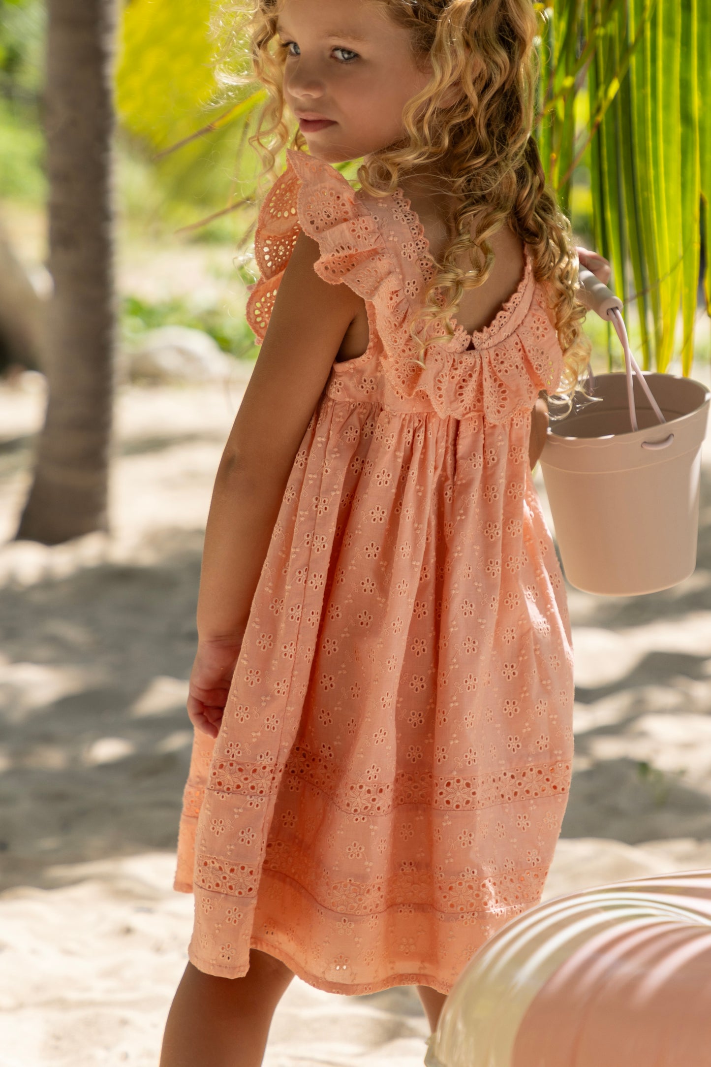 Load image into Gallery viewer, Natasha Girls Dress Strawberry
