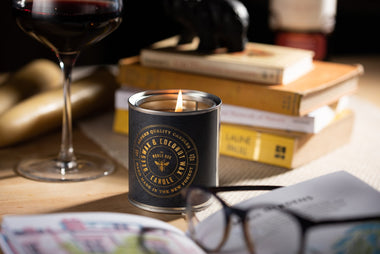 Tinned Candle Grandads Shed - Candle