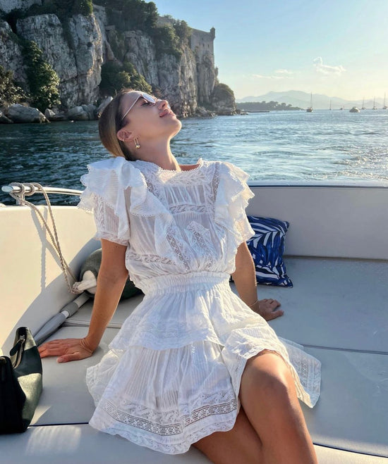 Cotton Dress White