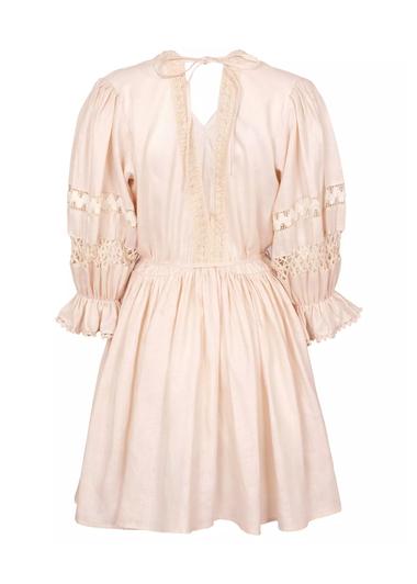 Dress Linen Beige