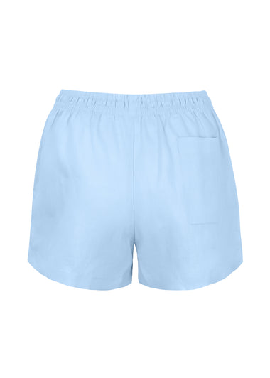 Linen Short Blue