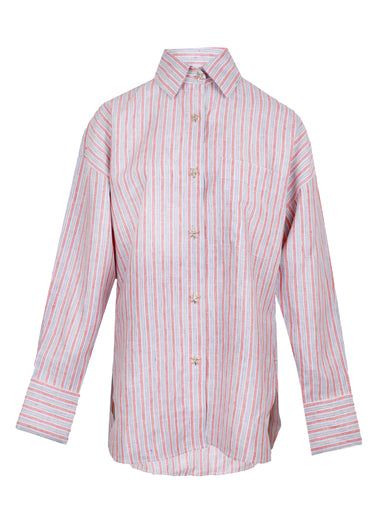 Shirt Orange Stripe